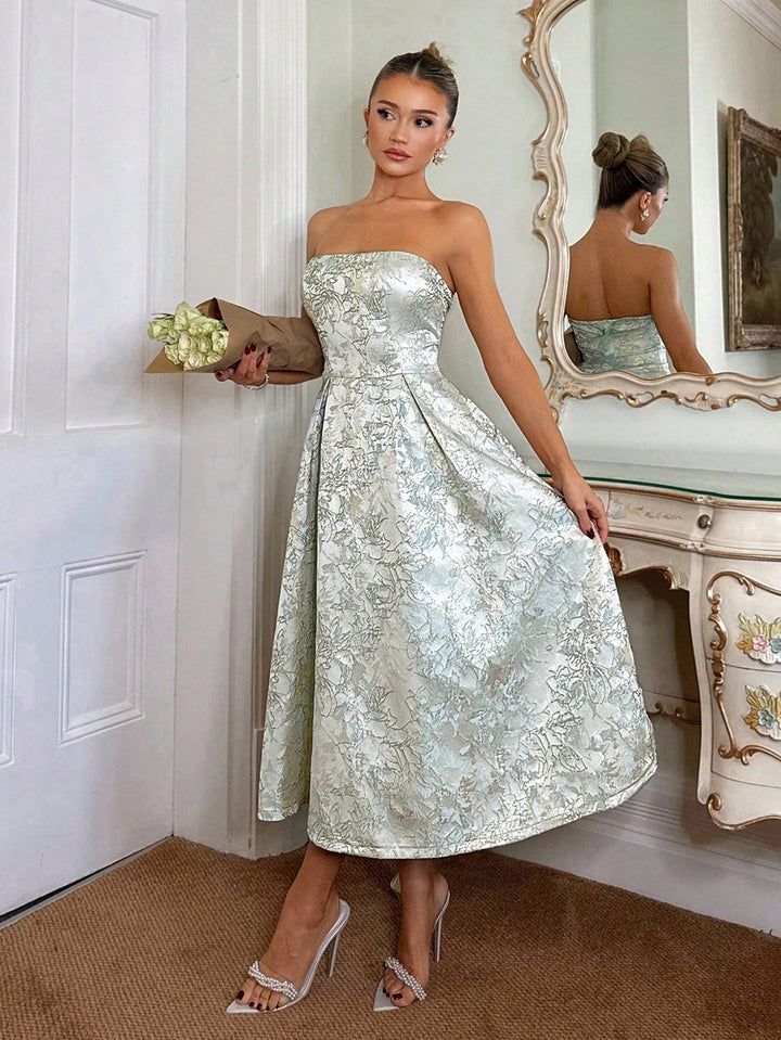 Rochie maxi SHEIN, albastru