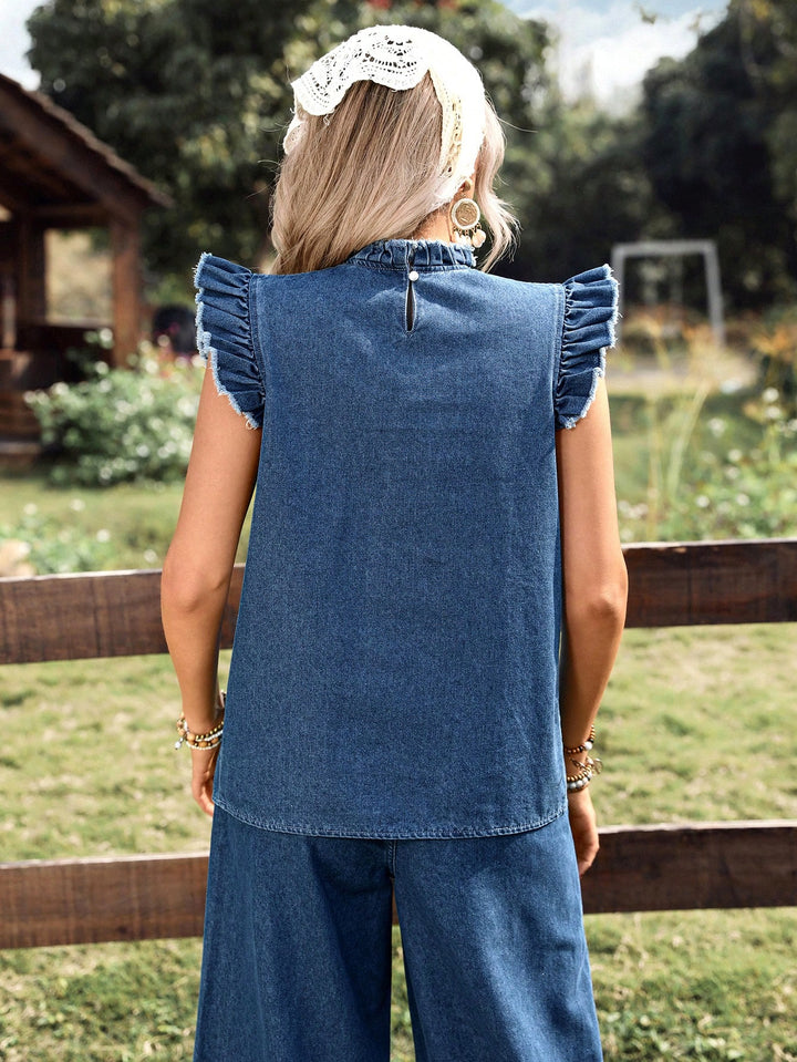 Top SHEIN, albastru