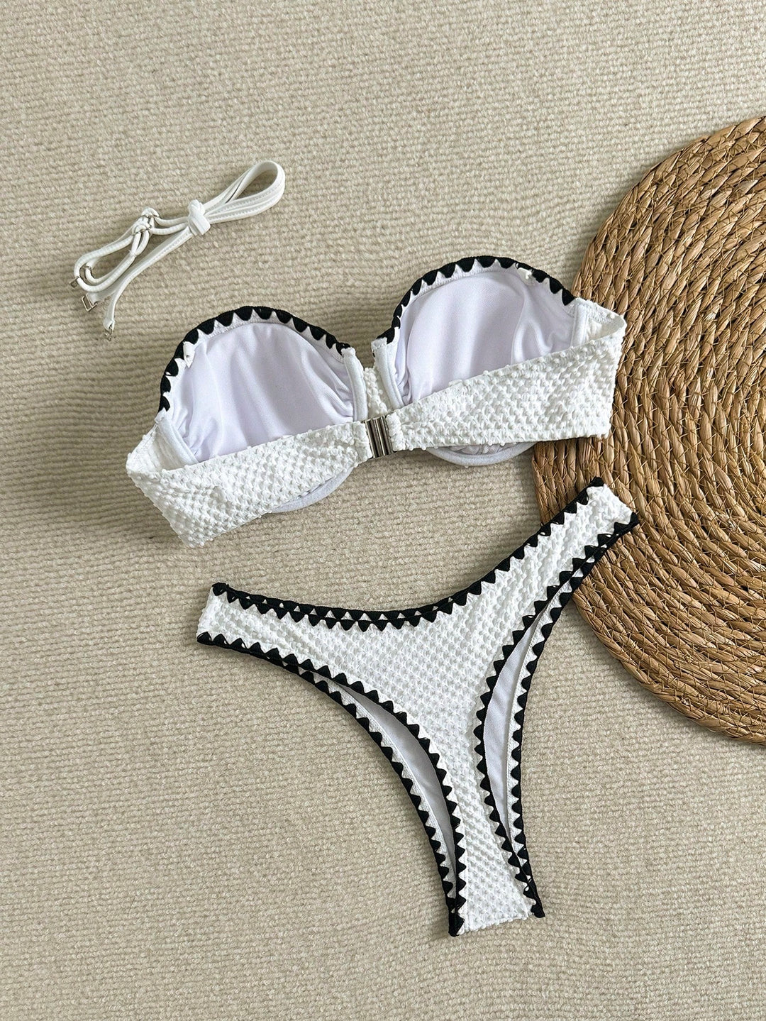 Set bikini SHEIN, negru