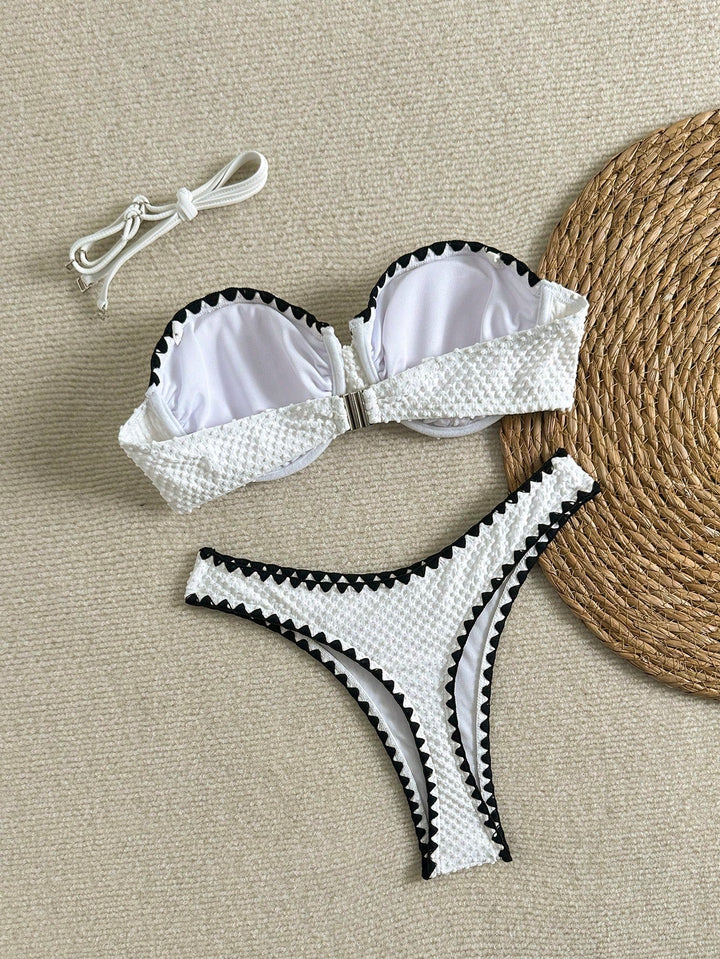 Set bikini SHEIN, negru