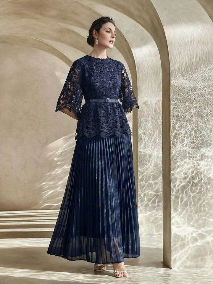 Rochie maxi SHEIN, albastru