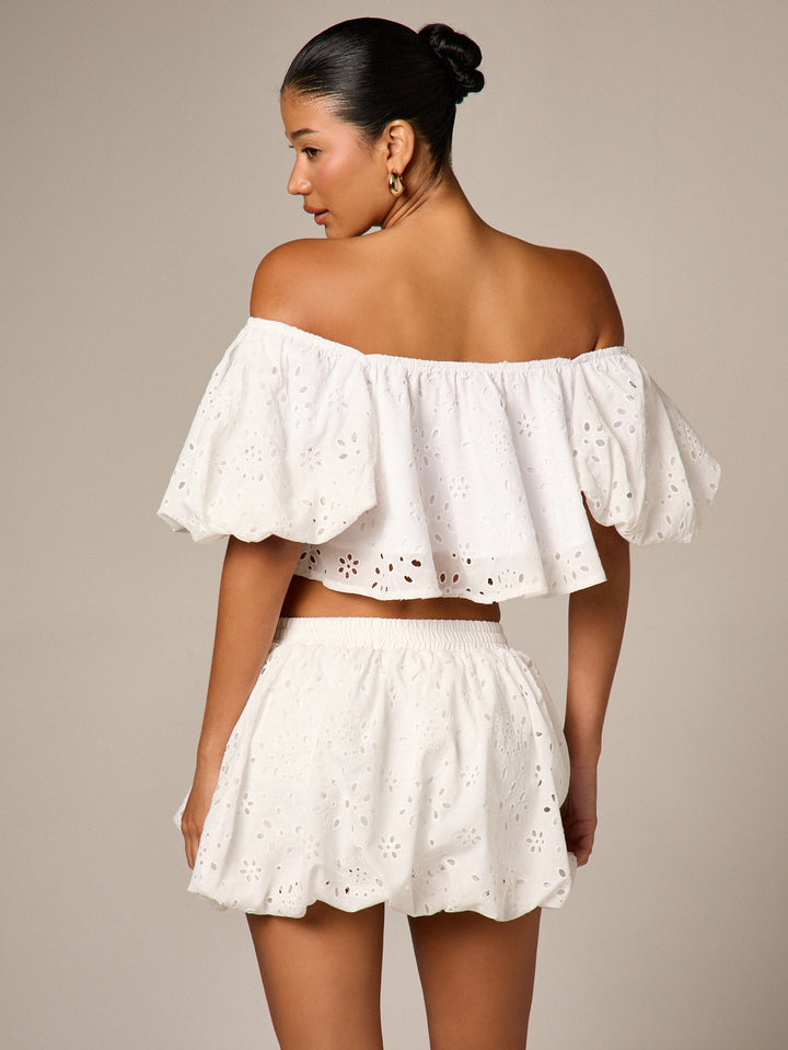 Top SHEIN, alb