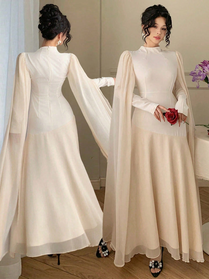 Rochie maxi SHEIN, portocaliu