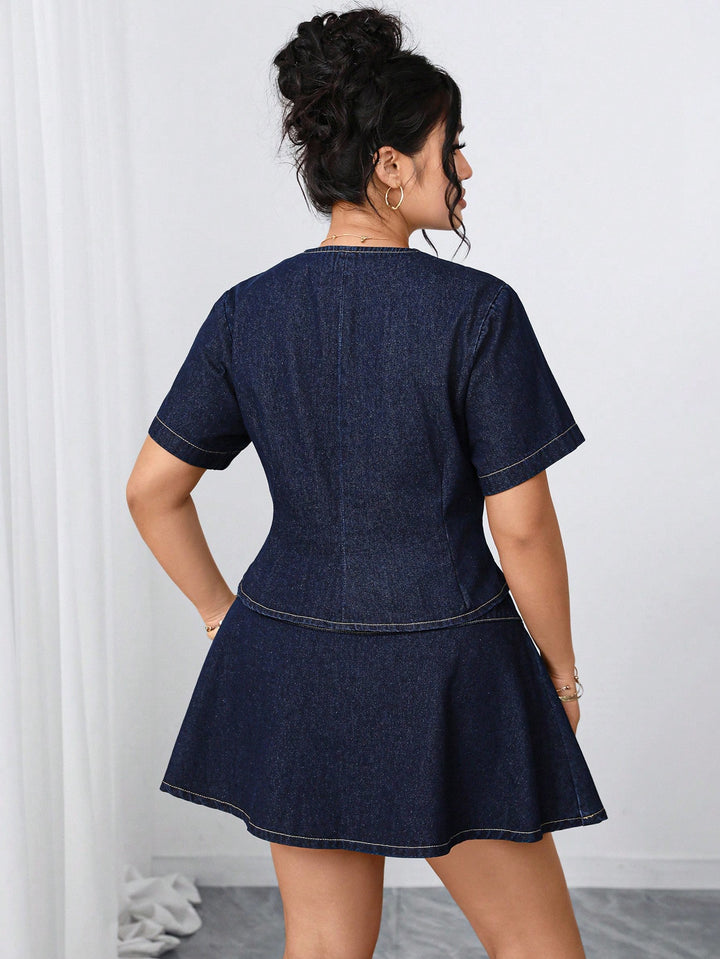 Top SHEIN, albastru