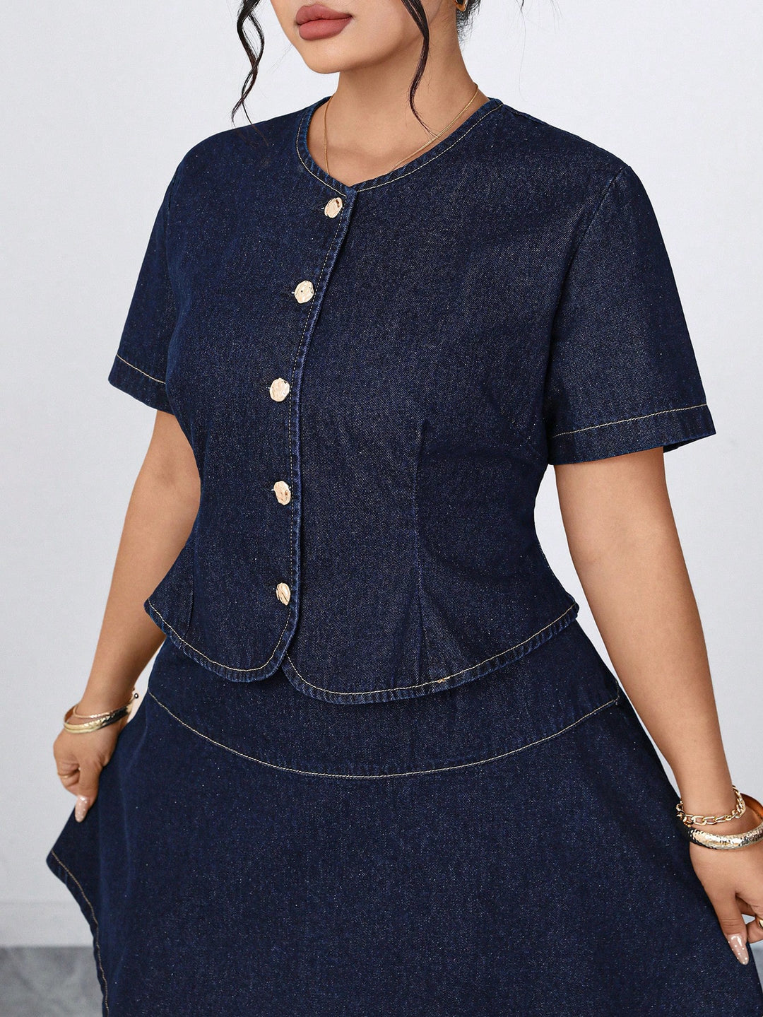Top SHEIN, albastru