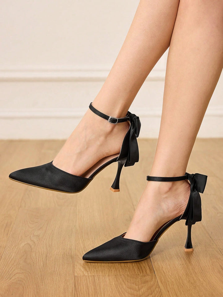 Pantofi cu toc SHEIN, negru