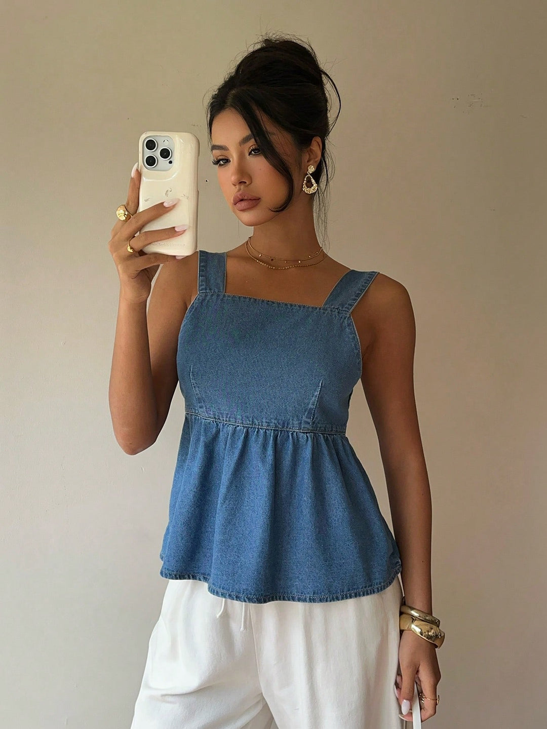 Top SHEIN, albastru