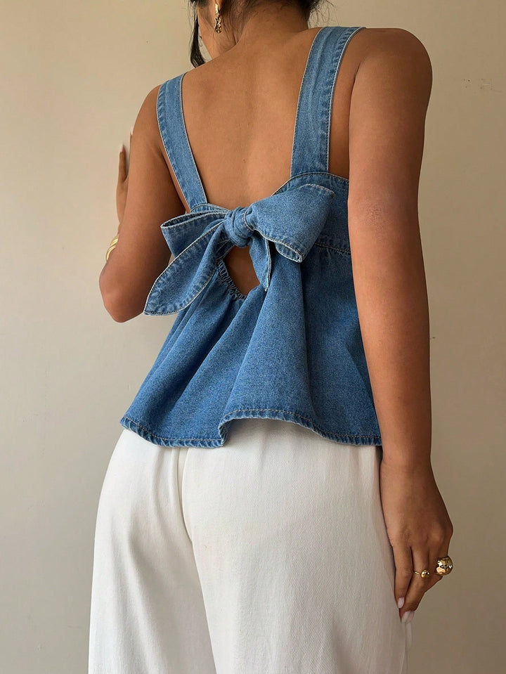 Top SHEIN, albastru