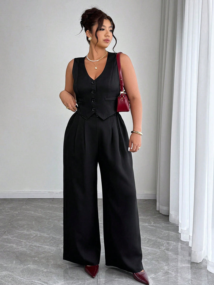 Costum SHEIN, negru