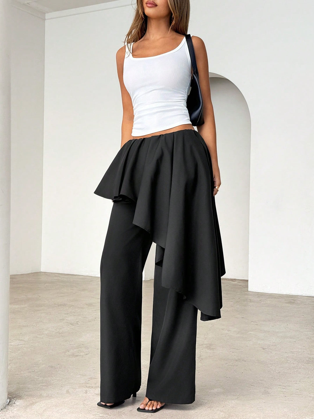 Pantaloni SHEIN, negru