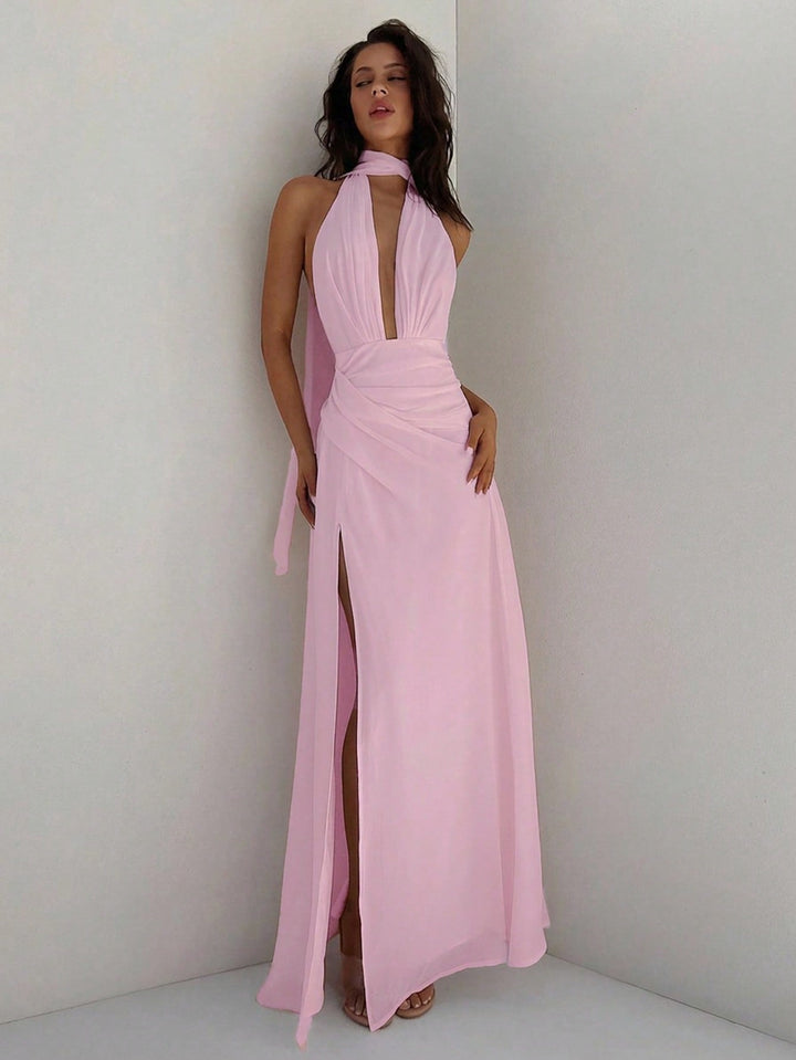 Rochie maxi SHEIN, roz