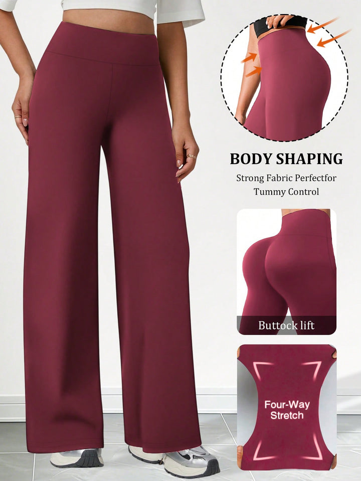 Pantaloni SHEIN, roșu