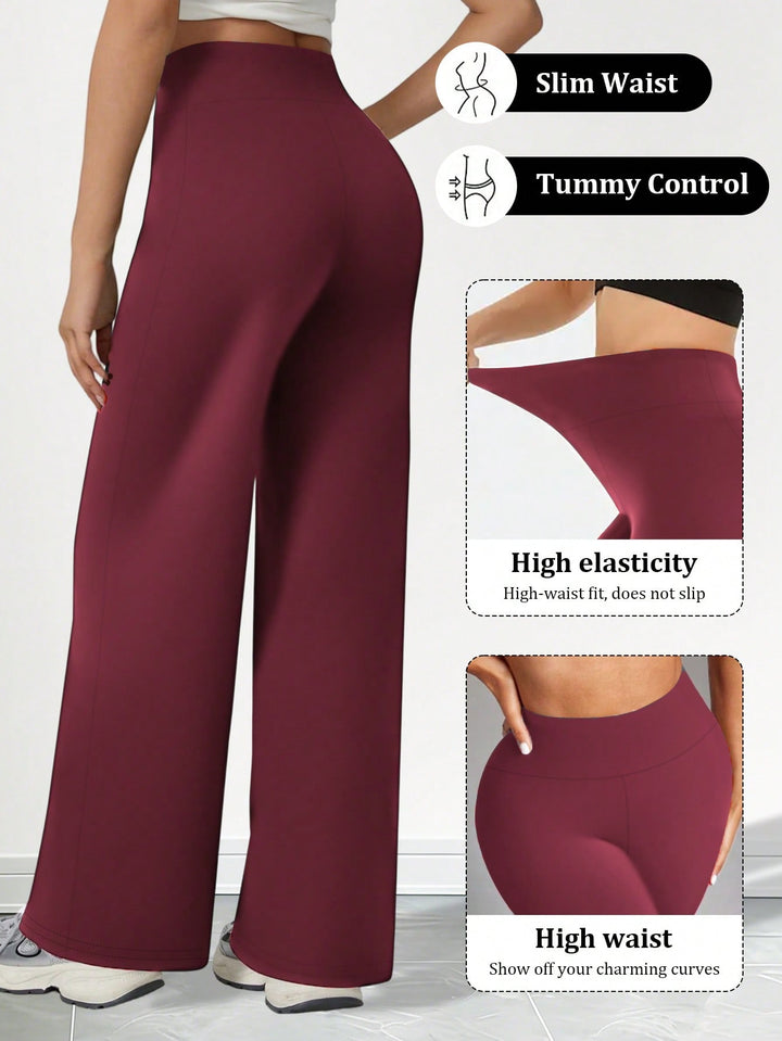 Pantaloni SHEIN, roșu