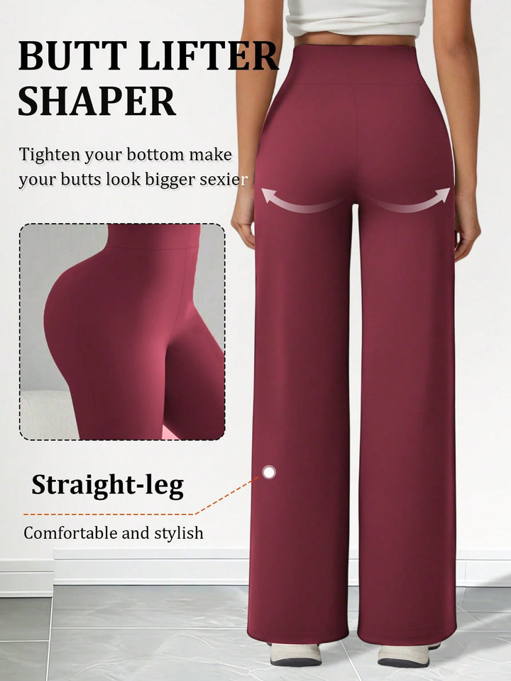Pantaloni SHEIN, roșu
