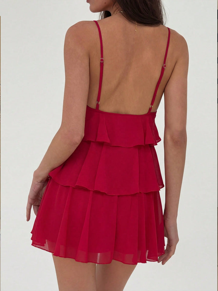Rochie mini SHEIN, roșu