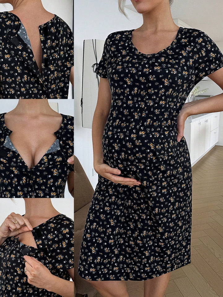 Rochie midi SHEIN, mix culori