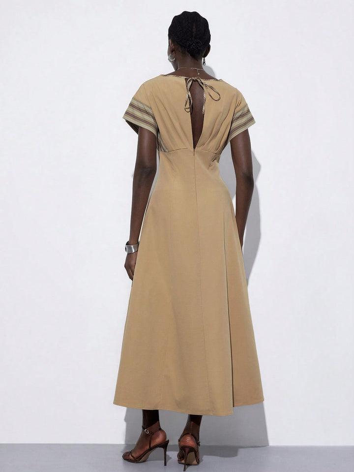 Rochie maxi SHEIN, mix culori