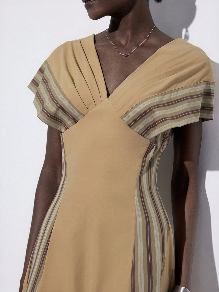 Rochie maxi SHEIN, mix culori