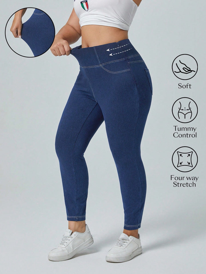 Jeans SHEIN, albastru