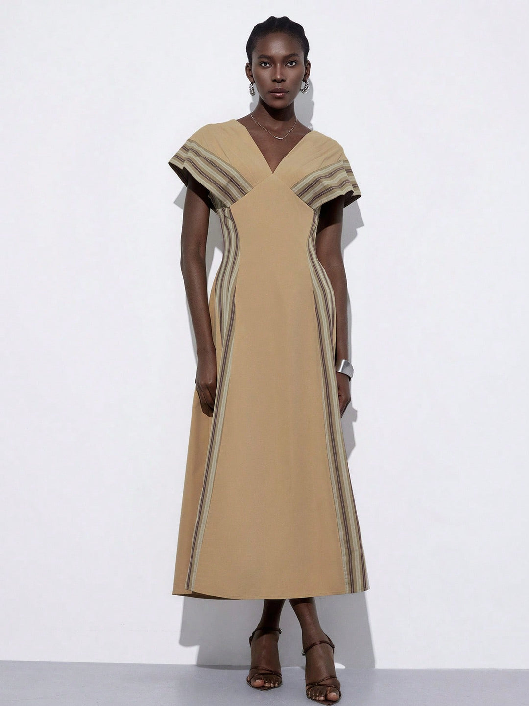 Rochie maxi SHEIN, mix culori