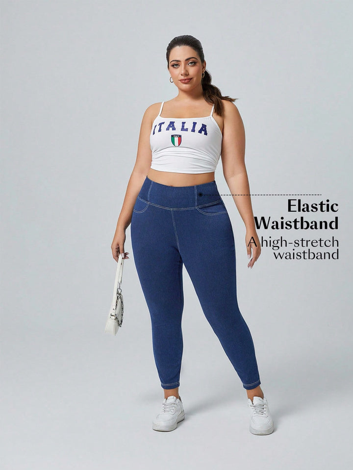 Jeans SHEIN, albastru