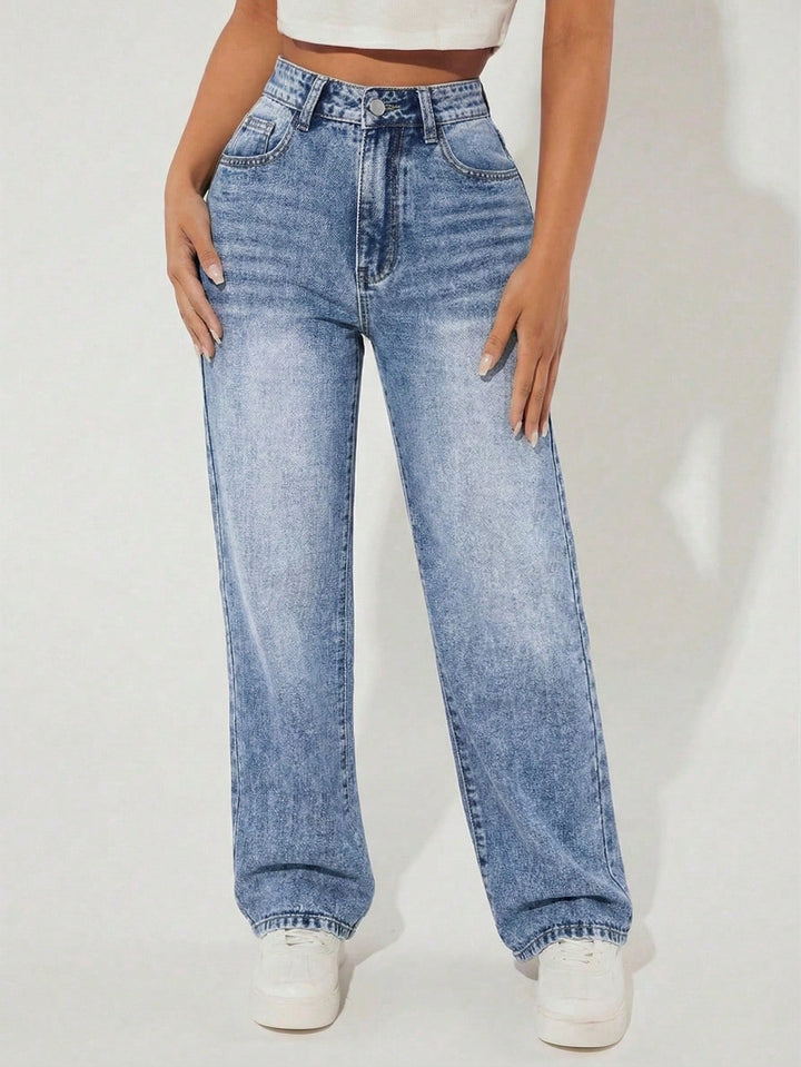 Jeans SHEIN, albastru
