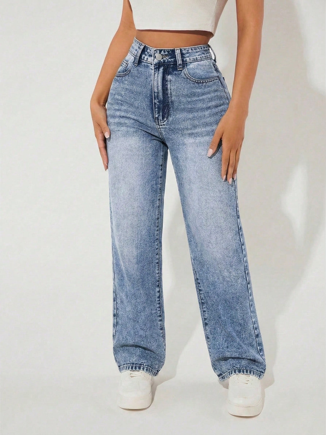 Jeans SHEIN, albastru