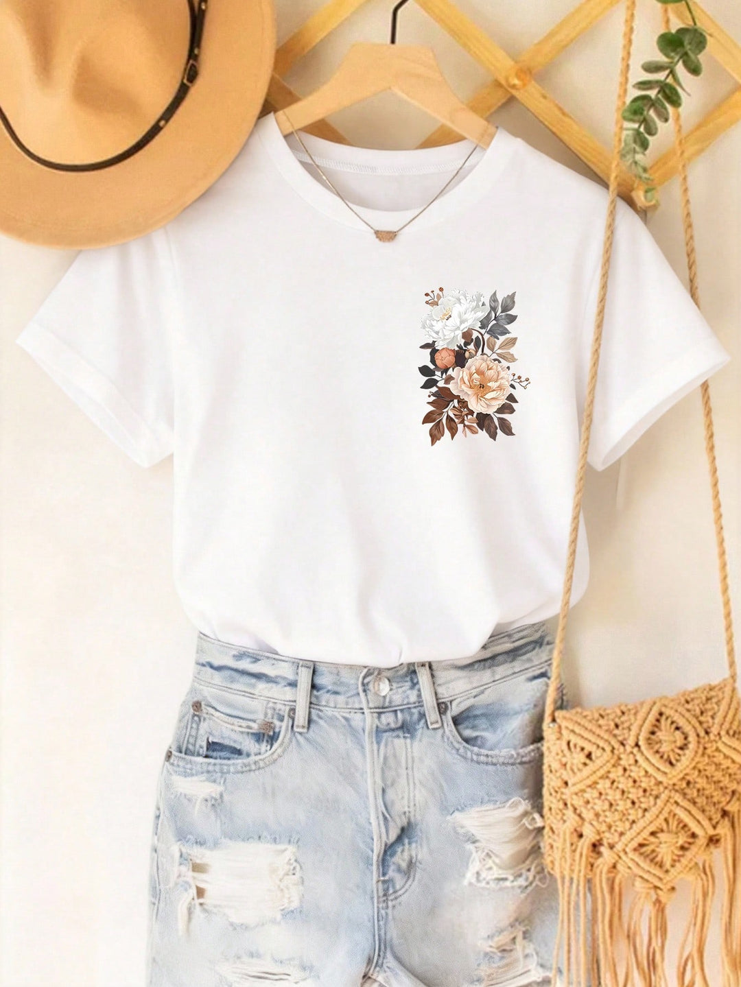 Tricou SHEIN, alb