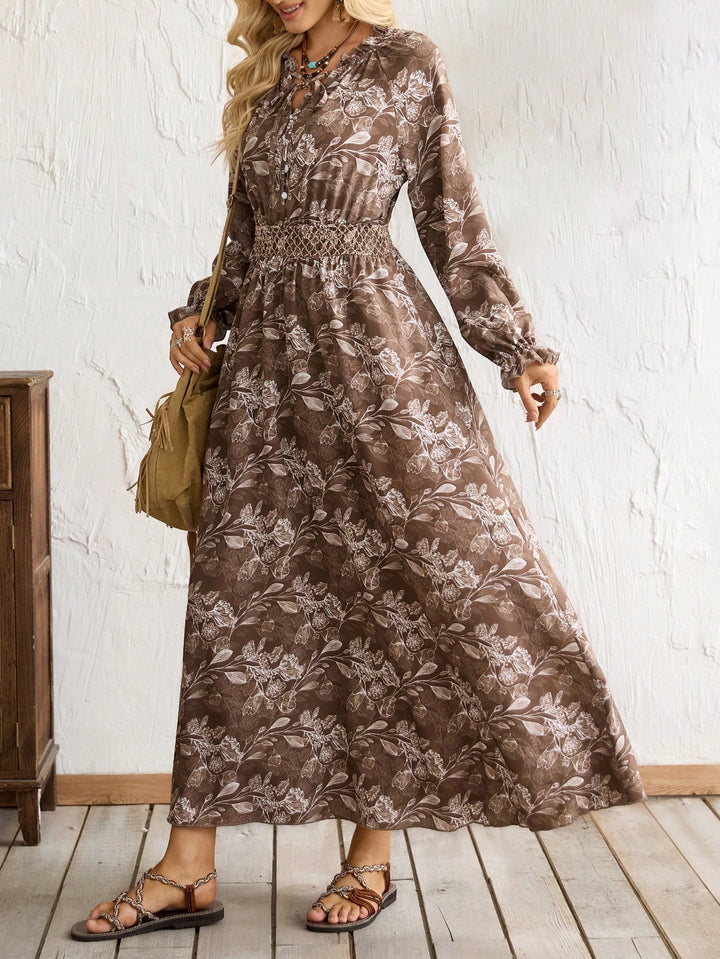 Rochie midi SHEIN, kaki