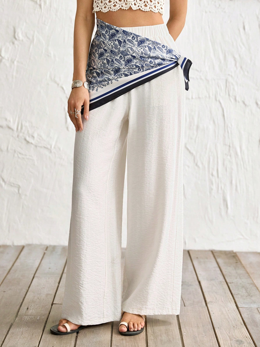 Pantaloni SHEIN, portocaliu