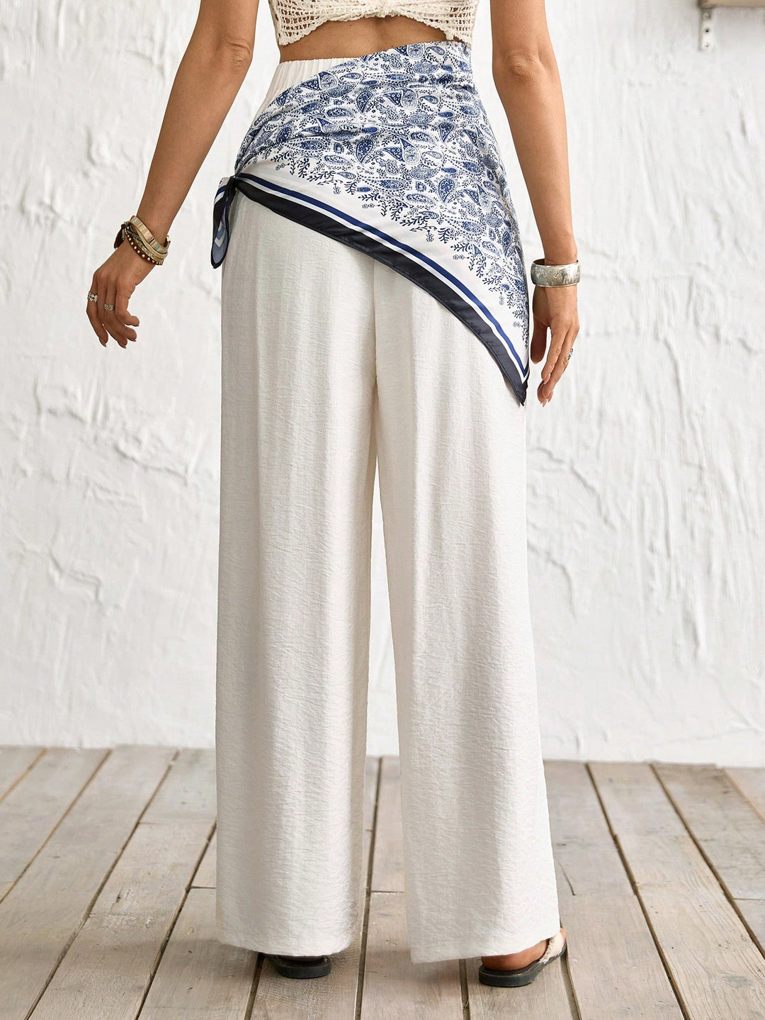 Pantaloni SHEIN, portocaliu