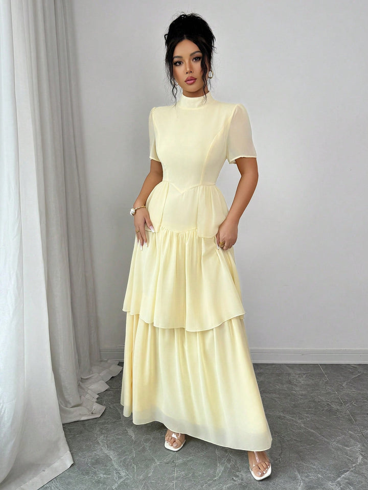 Rochie maxi SHEIN, galben