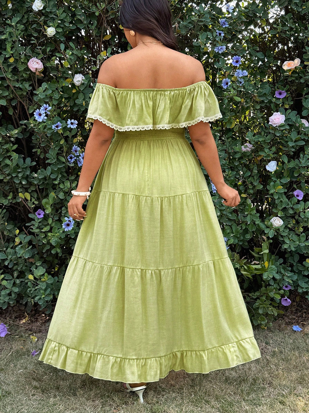 Rochie SHEIN, verde