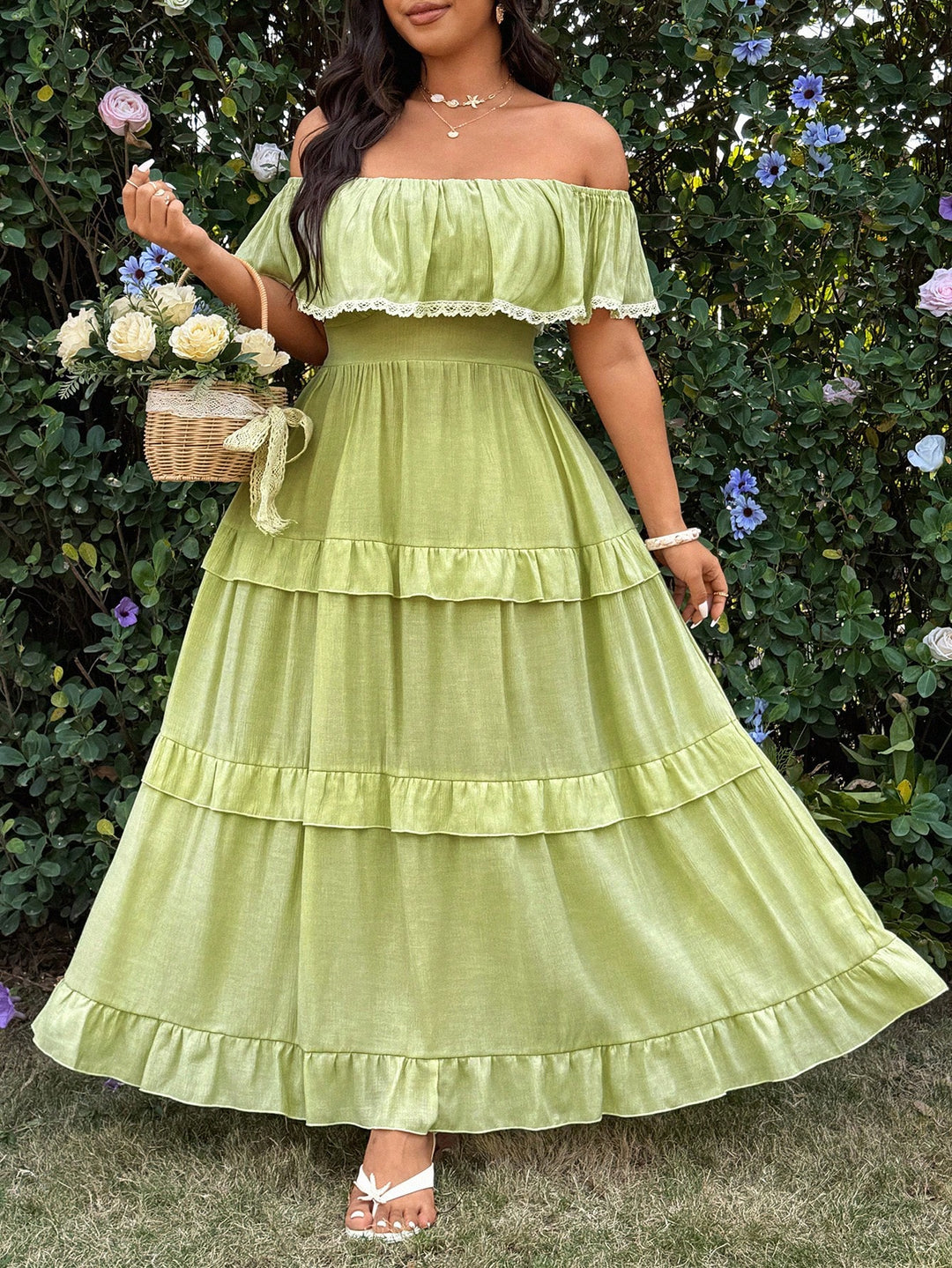 Rochie SHEIN, verde