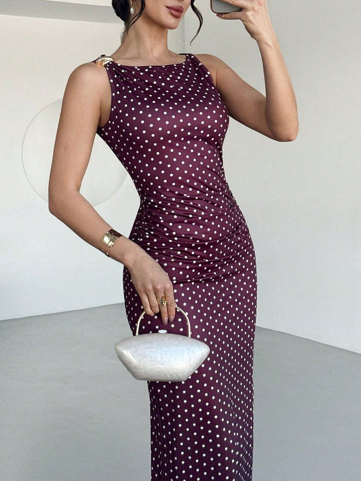 Rochie maxi SHEIN, roșu