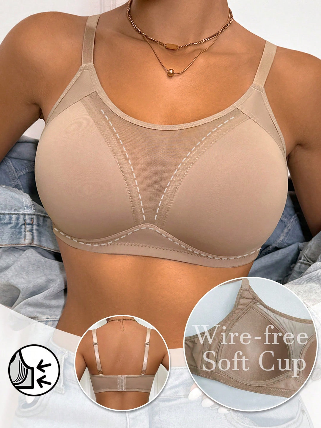 Sutien SHEIN, bej