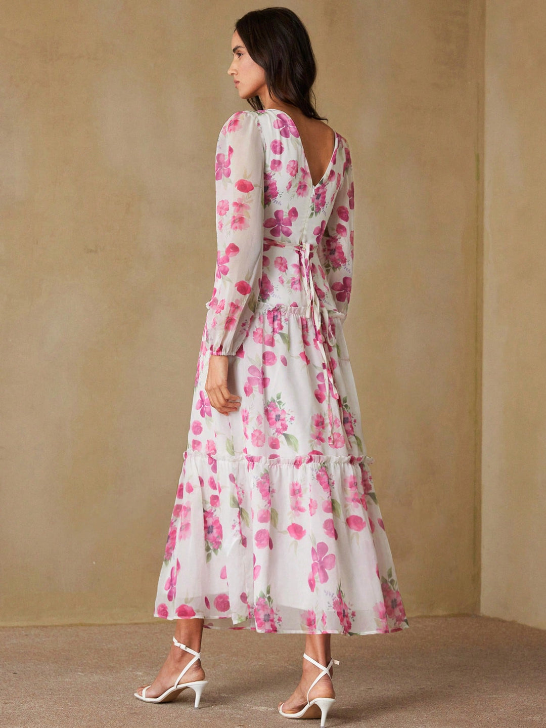 Rochie maxi SHEIN, mix culori