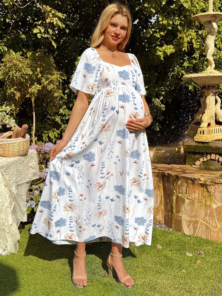 Rochie maxi SHEIN, mix culori