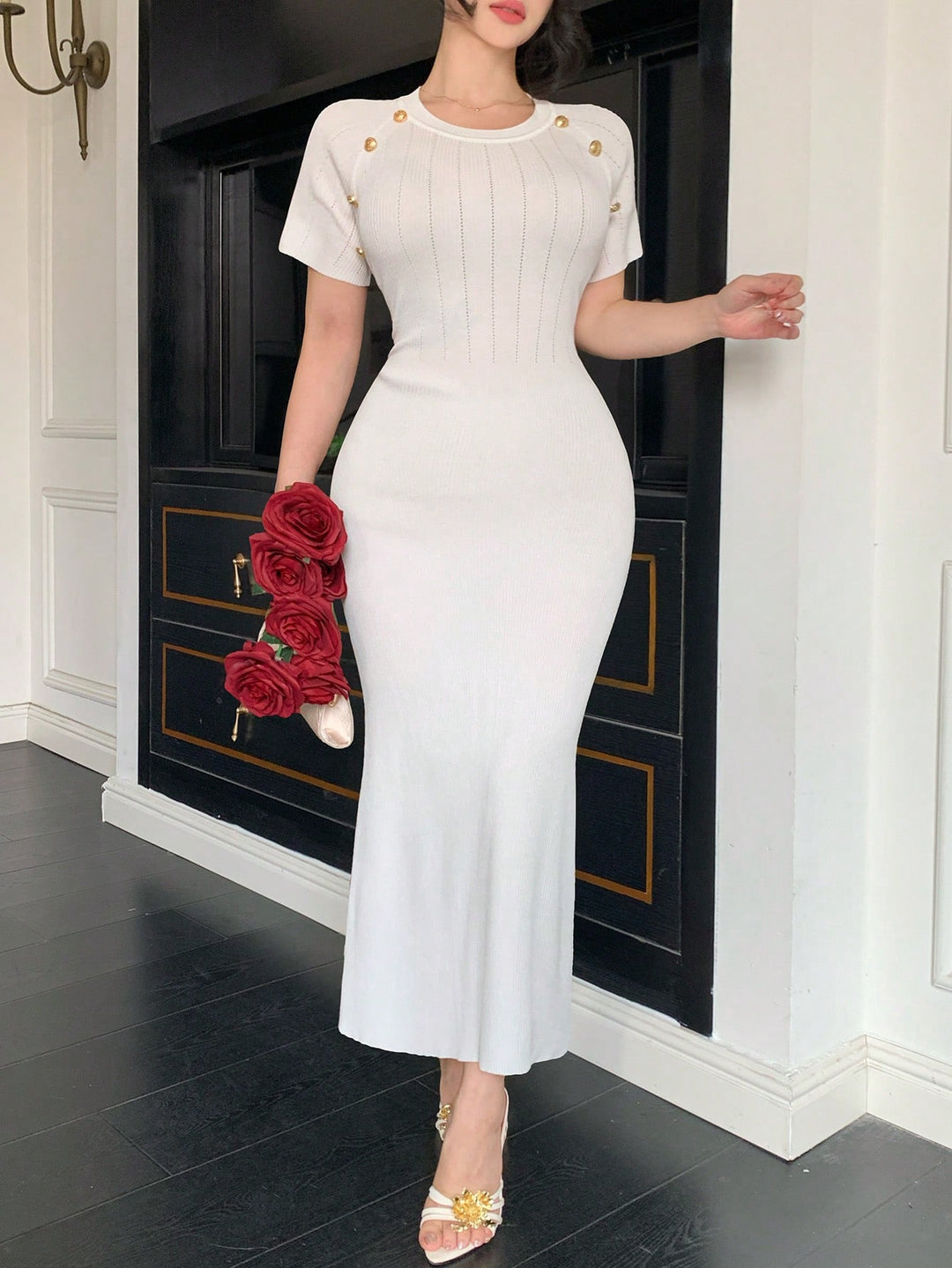 Rochie SHEIN, bej