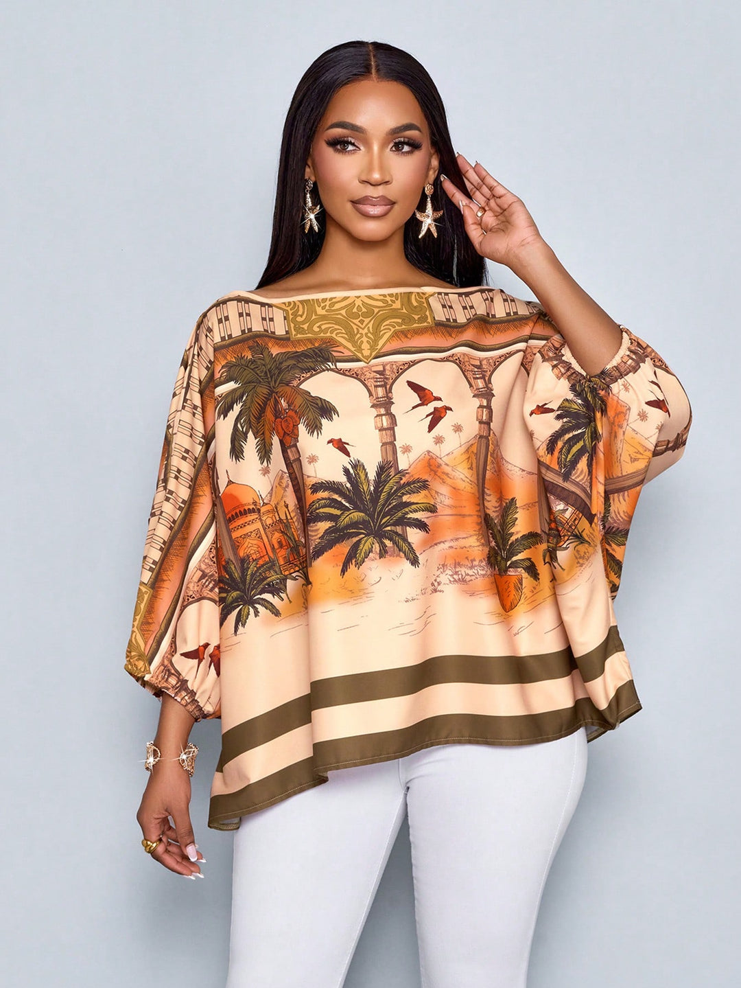 Bluza SHEIN, maro