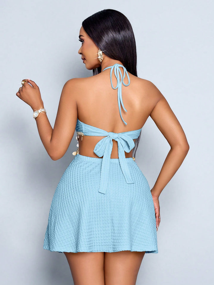Rochie mini SHEIN, albastru