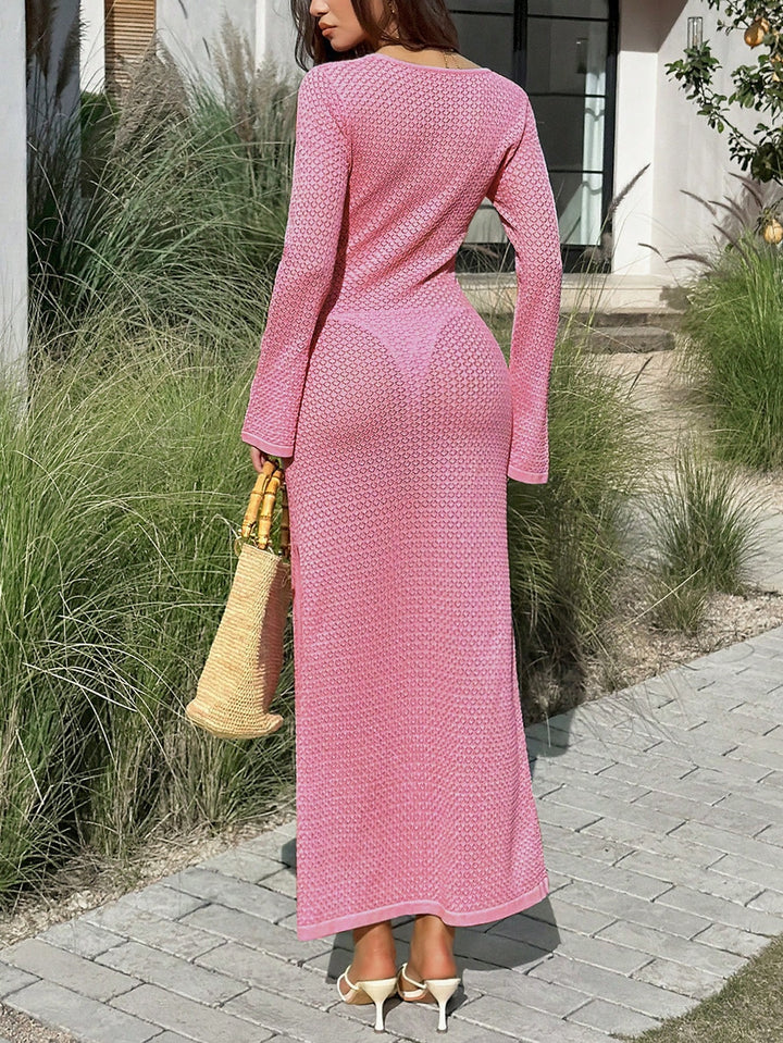 Rochie de plajă SHEIN, roz