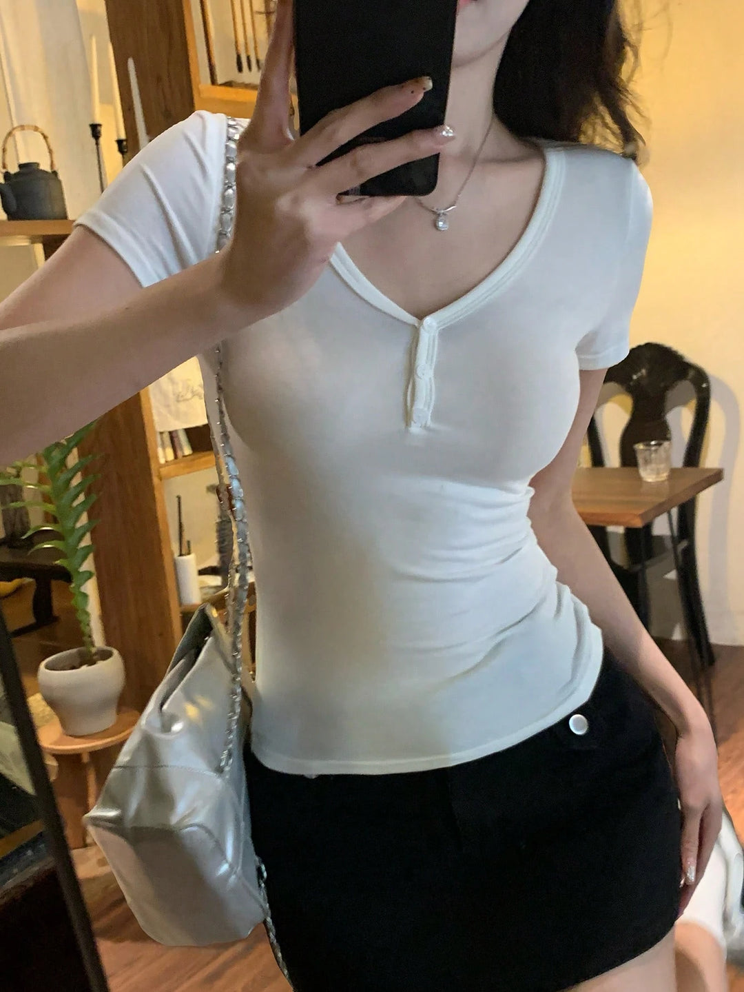 Tricou SHEIN, alb