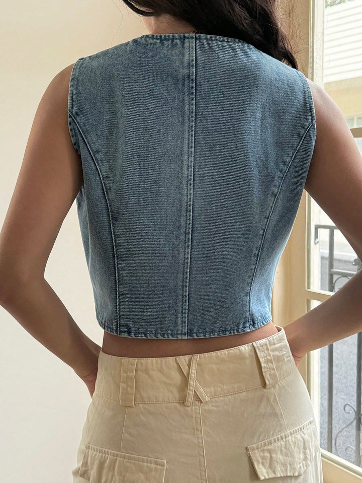 Top SHEIN, albastru