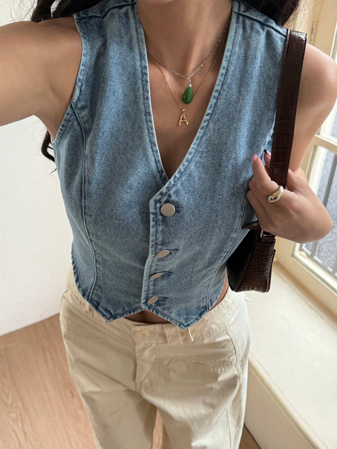 Top SHEIN, albastru