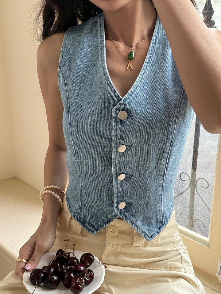Top SHEIN, albastru