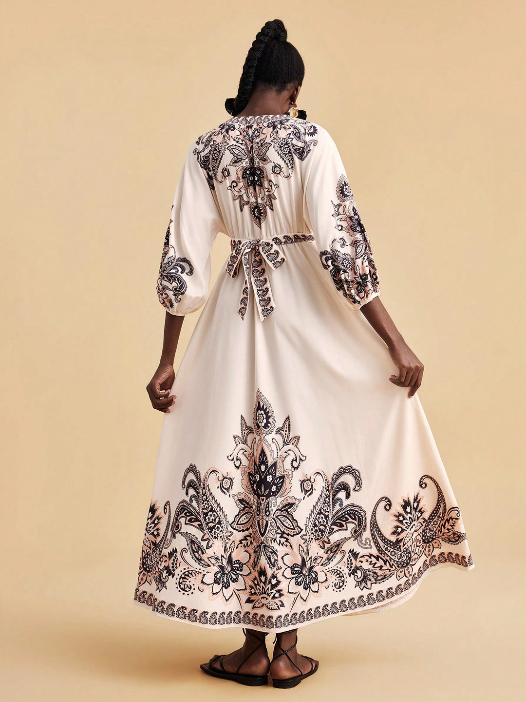 Rochie maxi SHEIN, mix culori