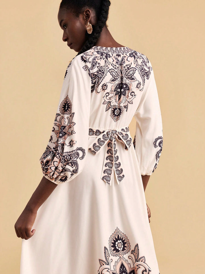 Rochie maxi SHEIN, mix culori