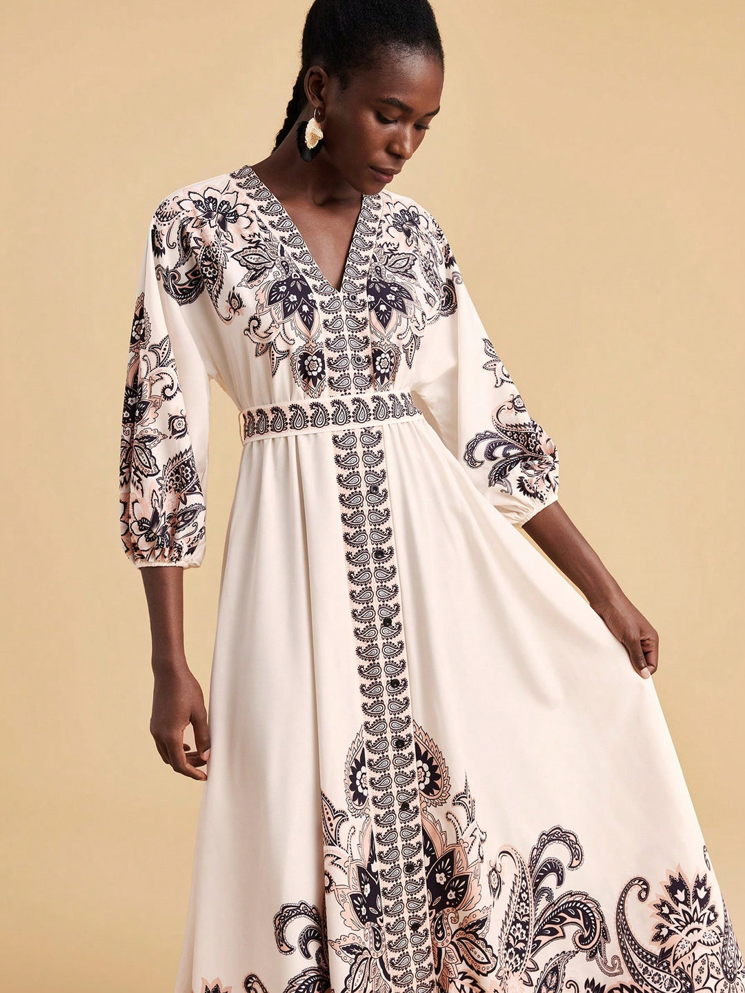 Rochie maxi SHEIN, mix culori