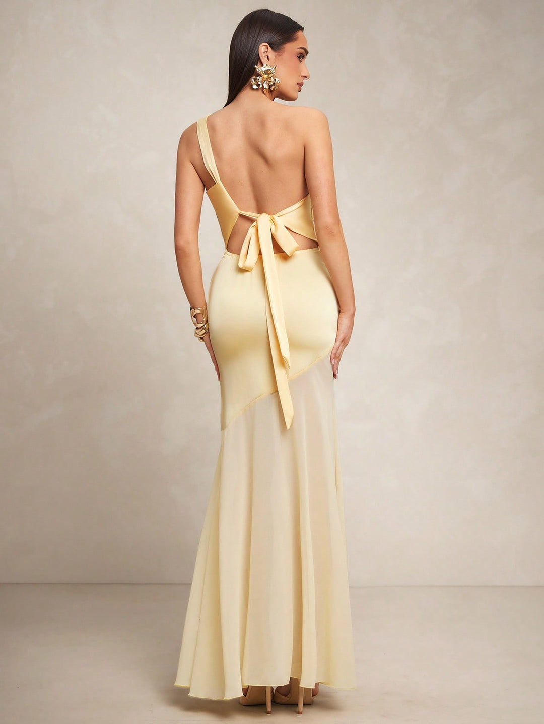 Rochie maxi SHEIN, galben
